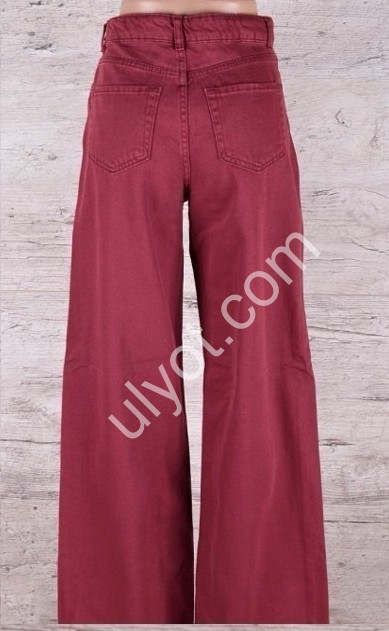 ДЖИНСЫ TOP SHOP (25-32) БОРДО 6866
