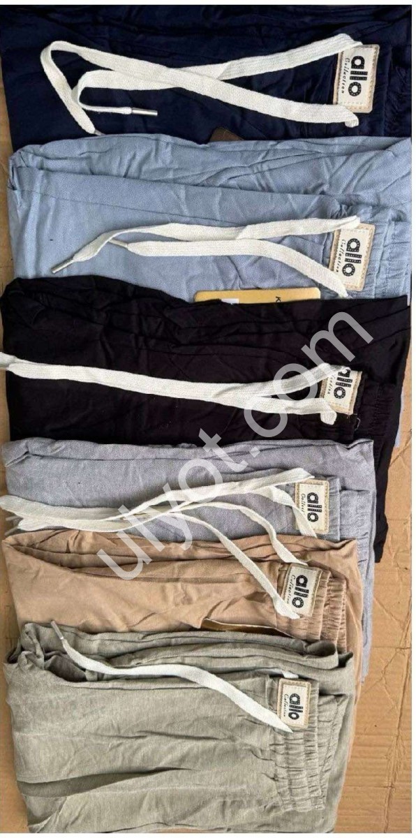 ШТАНИ (3XL-7XL) ПРЯМИЙ МІКС 9800-3