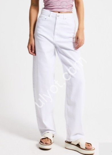 ДЖИНСИ IT'S BASIC (34-42) БІЛИЙ 3216/5s6/2