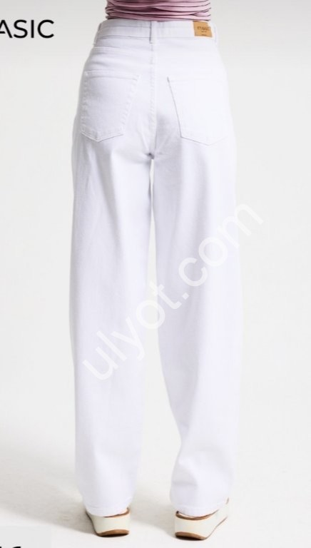ДЖИНСИ IT'S BASIC (34-42) БІЛИЙ 3216/5s6/2