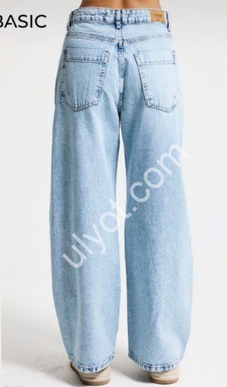 ДЖИНСИ IT'S BASIC (34-42) БЛАКИТНИЙ 4836/4s6/3