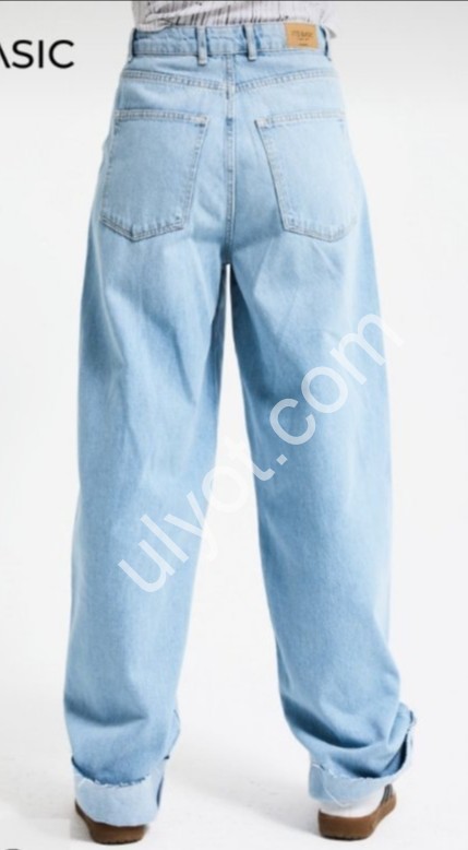 ДЖИНСИ IT'S BASIC (34-42) БЛАКИТНИЙ 4743/4s6/99