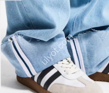 Фото 2 ДЖИНСИ IT'S BASIC (34-42) БЛАКИТНИЙ 4743/4s6/99