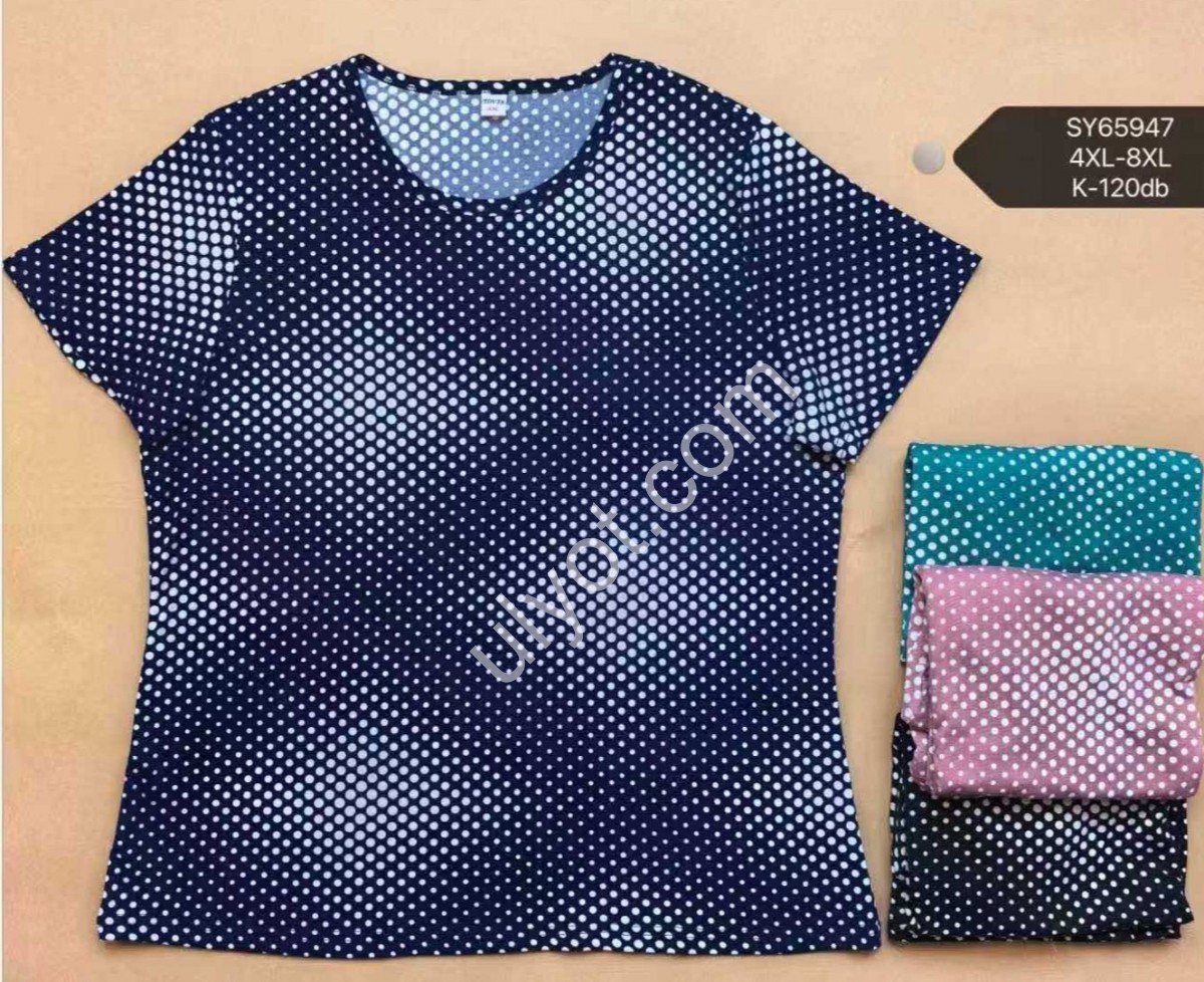 ФУТБОЛКА (4XL-8XL) МІКС 65947