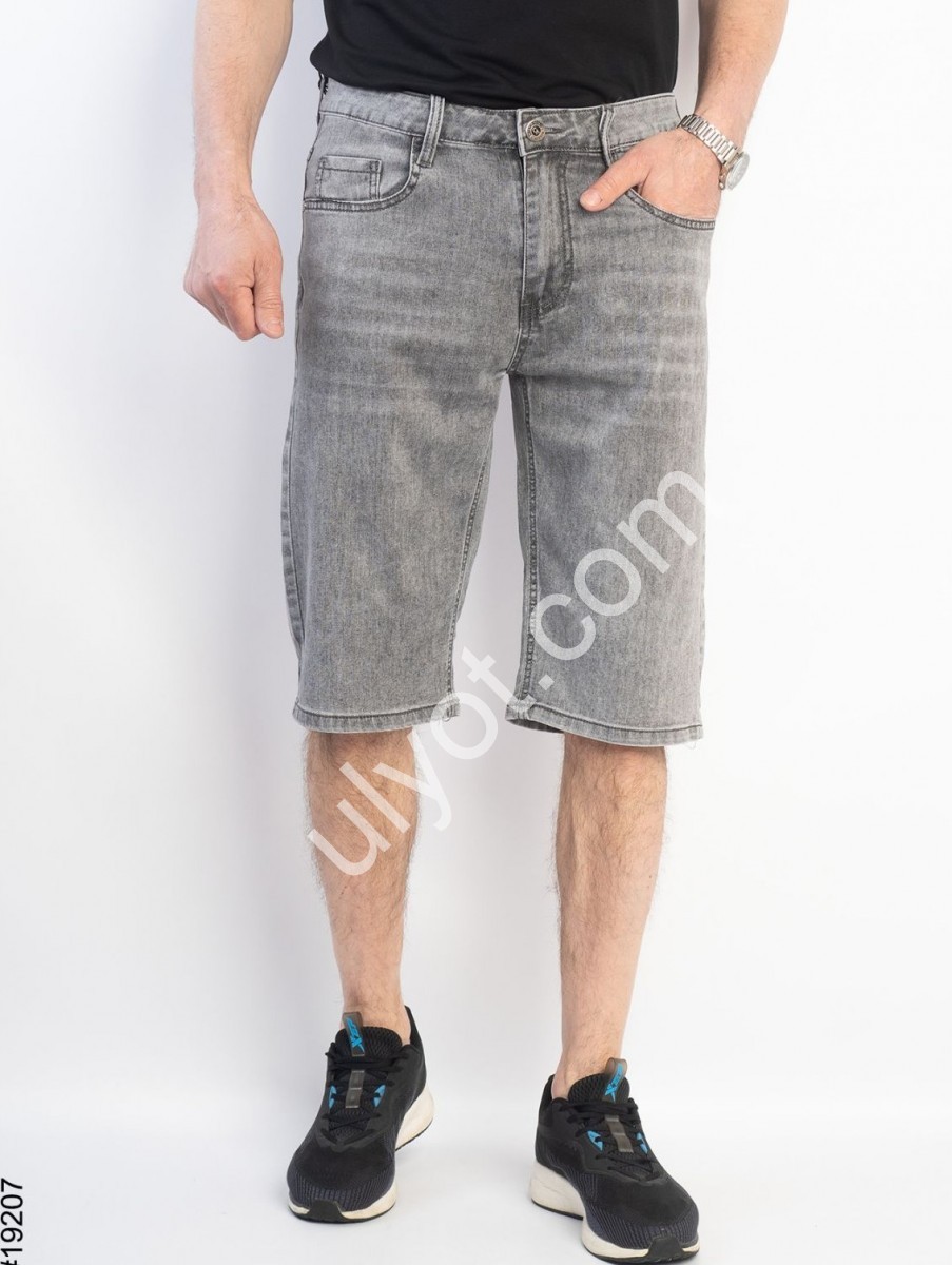 ШОРТЫ CAPTAIN (32-38) СЕРЫЙ 19207