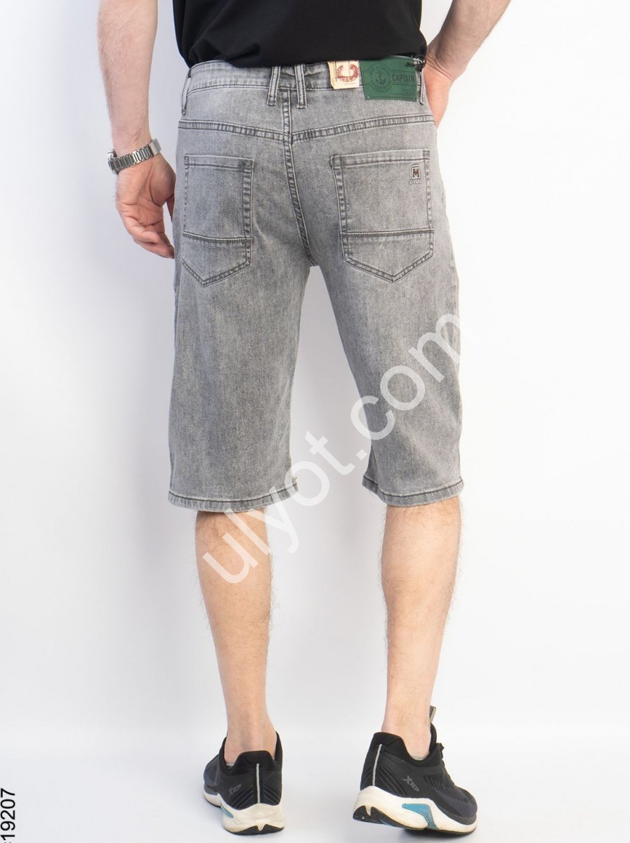 ШОРТЫ CAPTAIN (32-38) СЕРЫЙ 19207