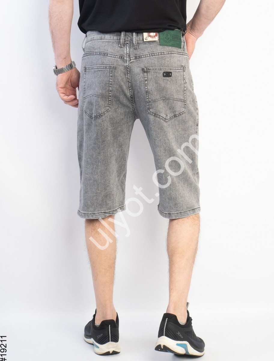 ШОРТИ CAPTAIN (34-44) СІРИЙ 19211