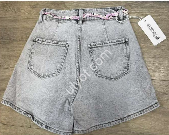 ШОРТЫ-ЮБКА KT.MOSS (25-30) СЕРЫЙ 798