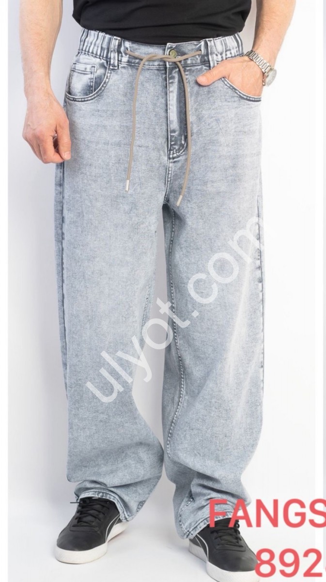 ДЖИНСИ FANGSIDA (28-34) СВ.СІРИЙ 8928