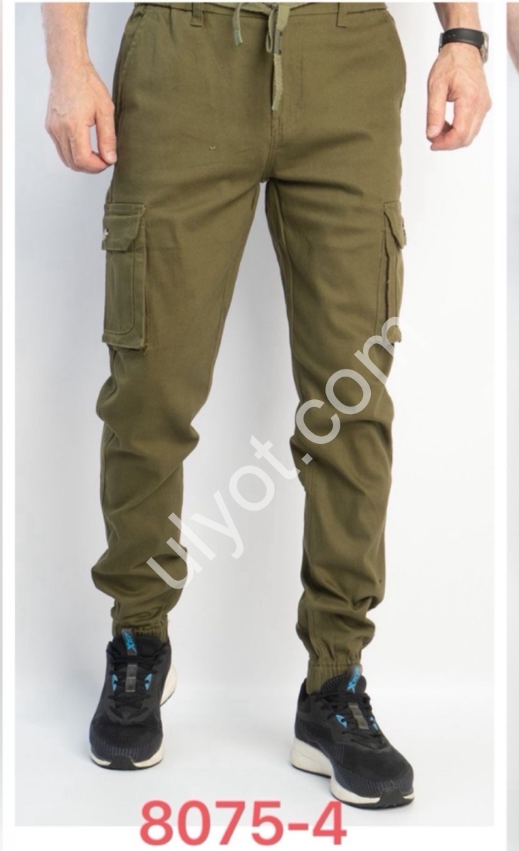 ДЖИНСИ RTROOSS (29-36) КАРГО СВ.ХАКІ 8075-4