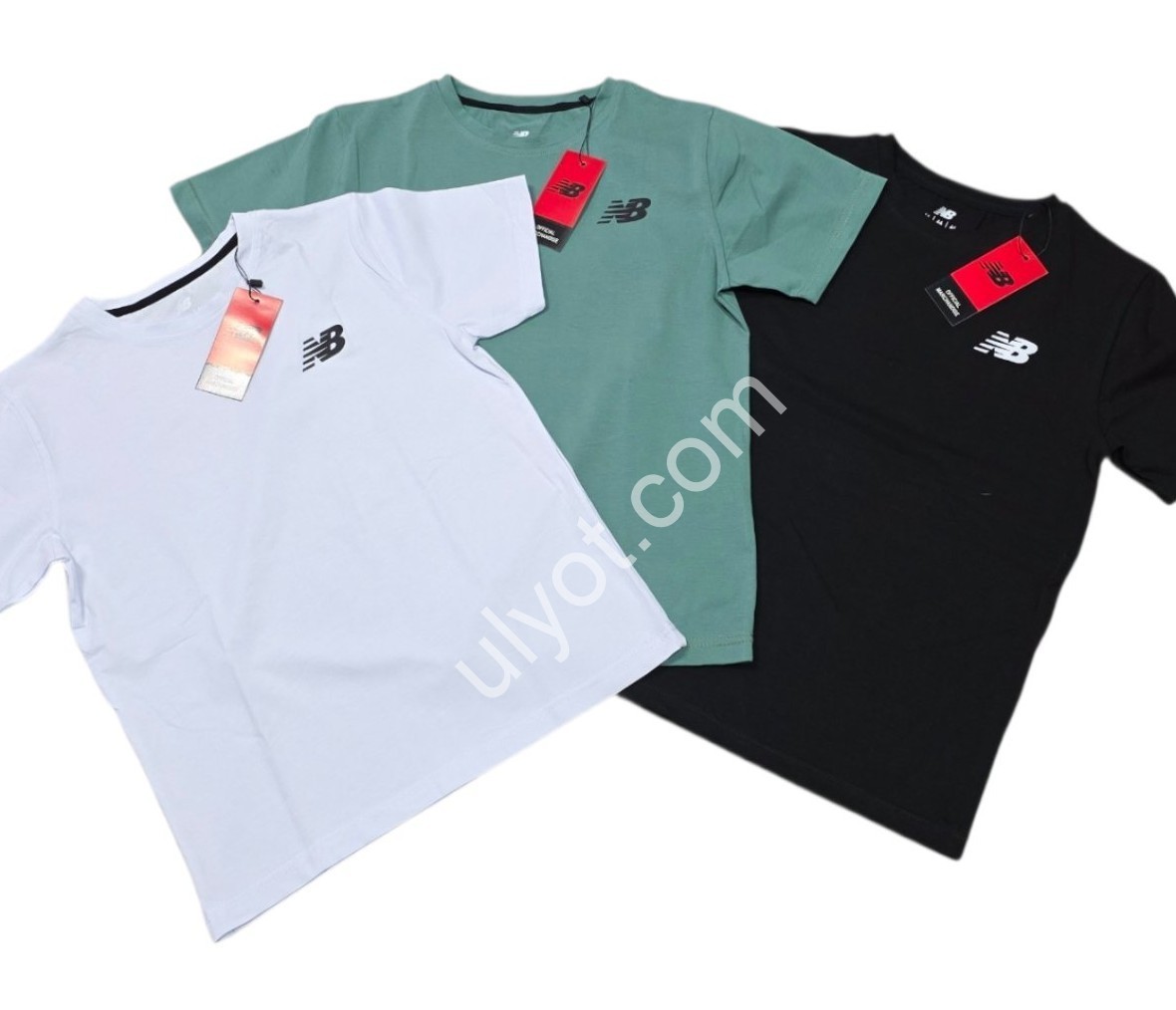 ФУТБОЛКА NB02 (7-12 ЛЕТ) СВ.СЕРЫЙ 