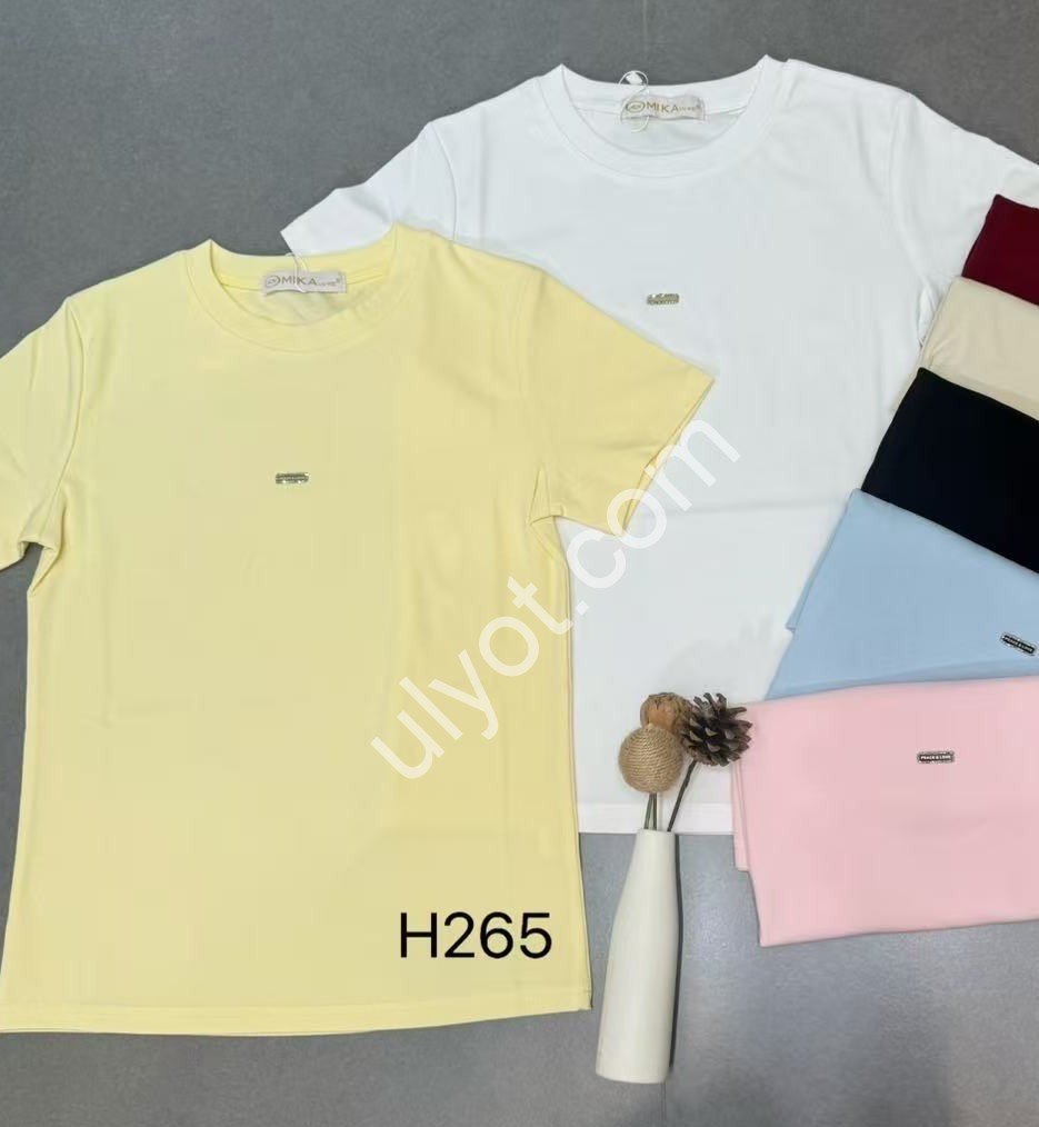 ФУТБОЛКА (ONE SIZE 44-48) МІКС H265