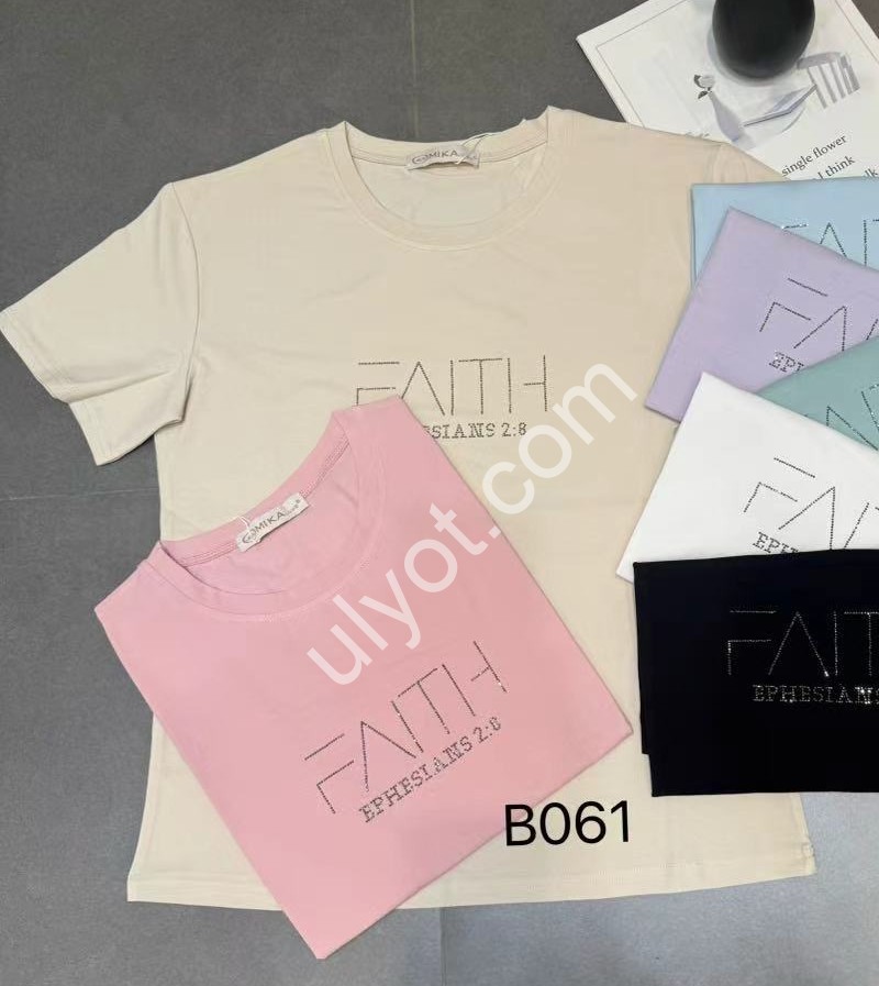 ФУТБОЛКА (ONE SIZE 46-50) МІКС B061