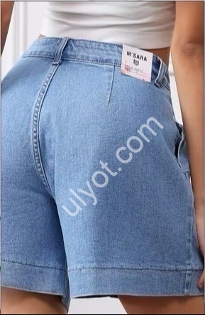 ШОРТЫ M.SARA (XS-XL) СИНИЙ 6577