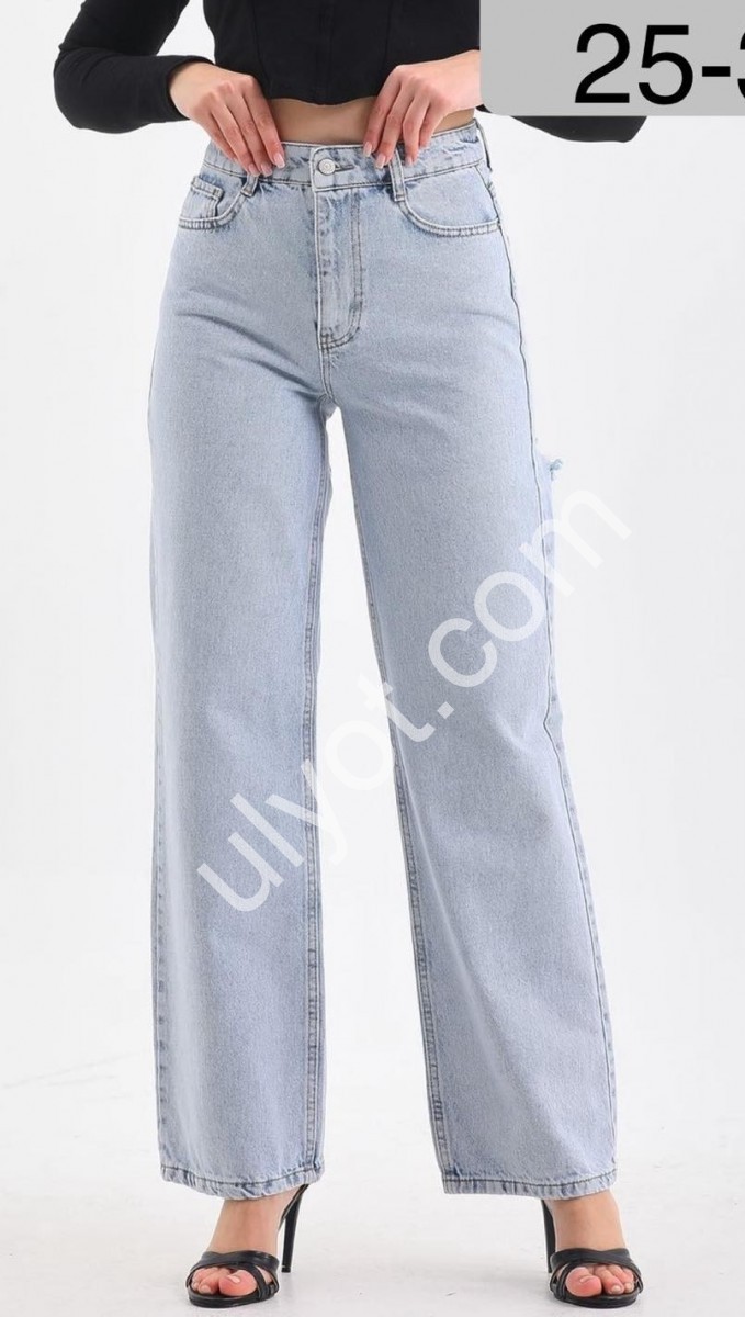 ДЖИНСИ REAL FOCUS (25-30) СВ.ГОЛУБИЙ 1922-14