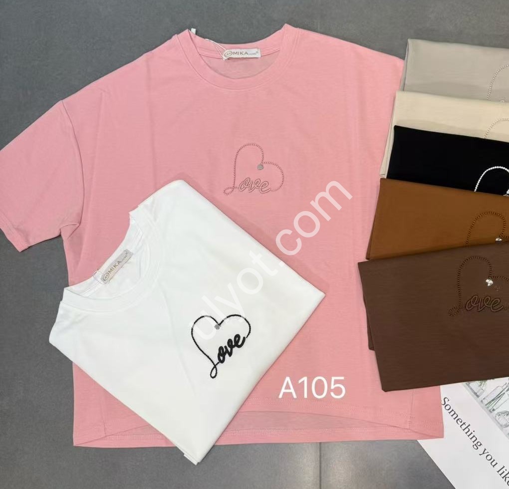 ФУТБОЛКА (ONE SIZE 52-56) МИКС A105