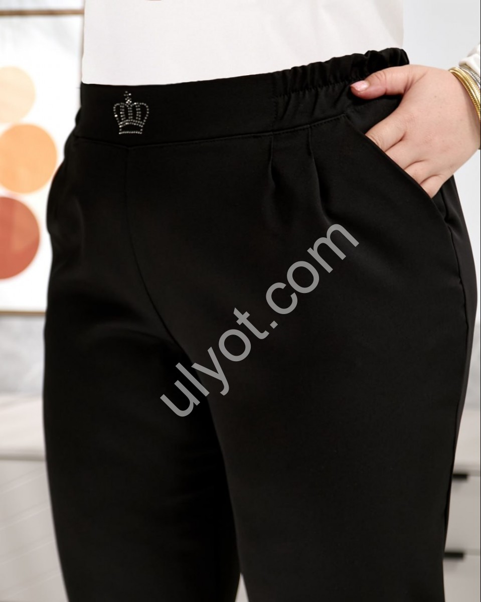 БРЮКИ (50-56) ЧЕРНЫЙ 17191