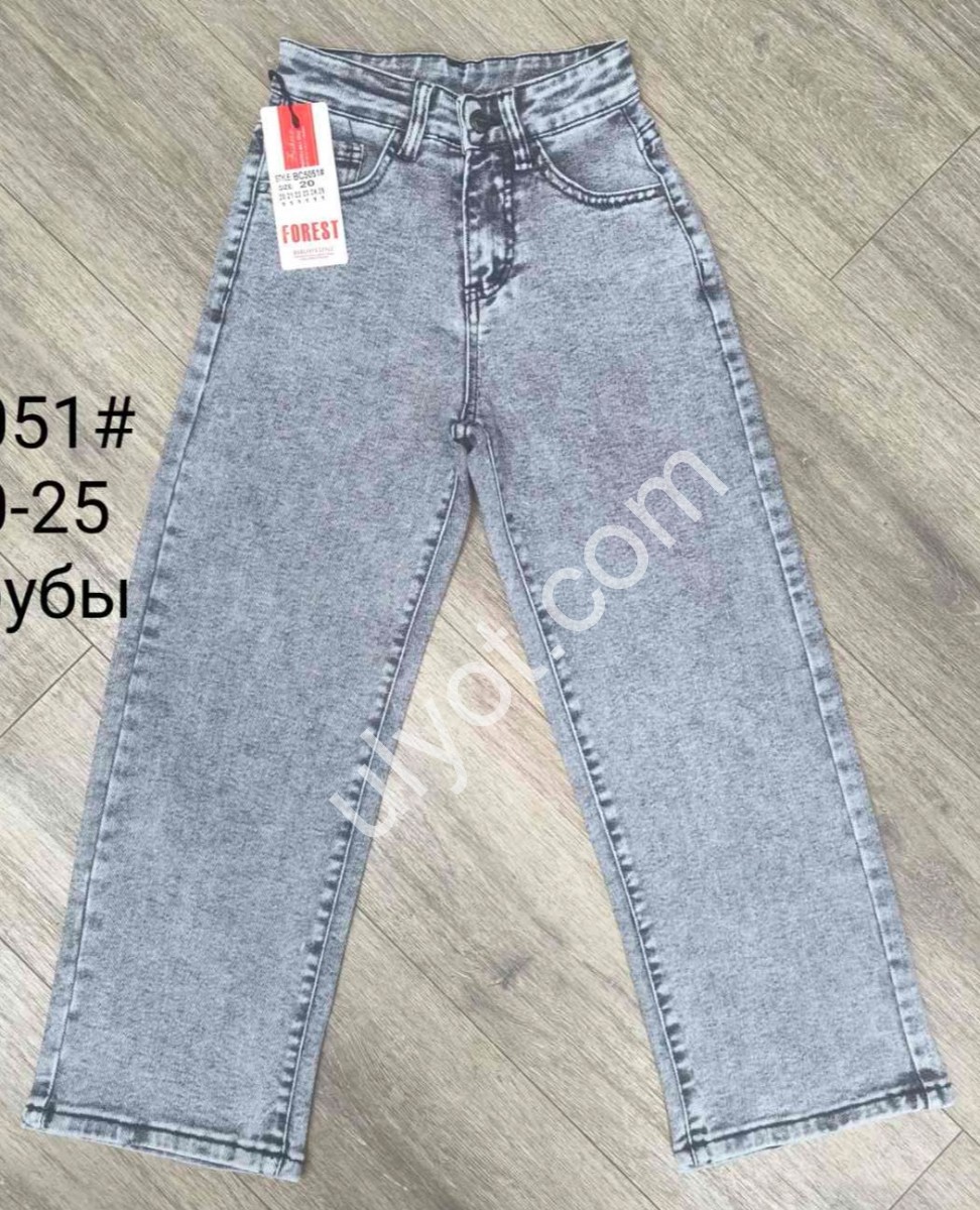 ДЖИНСЫ FOREST (20-25) СЕРЫЙ 5051