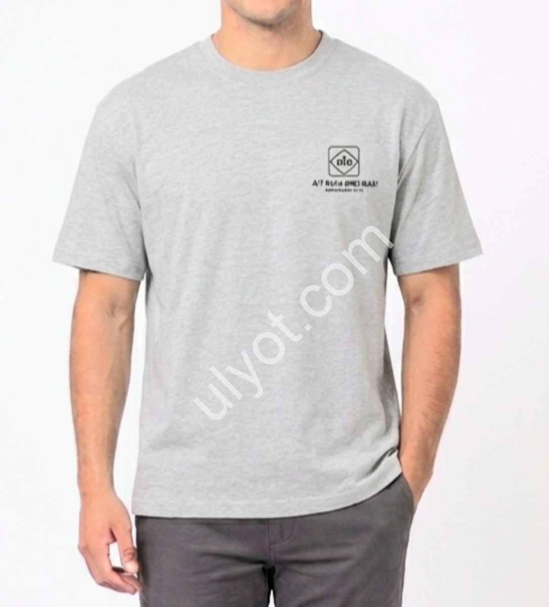 ФУТБОЛКА ALE (L-4XL) СВ.СЕРЫЙ 