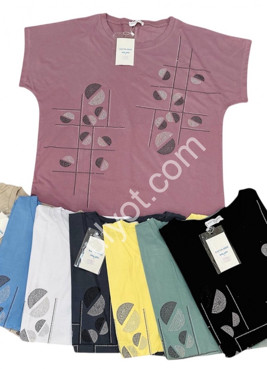 ФУТБОЛКА (ONESIZE 52-58) МИКС 112