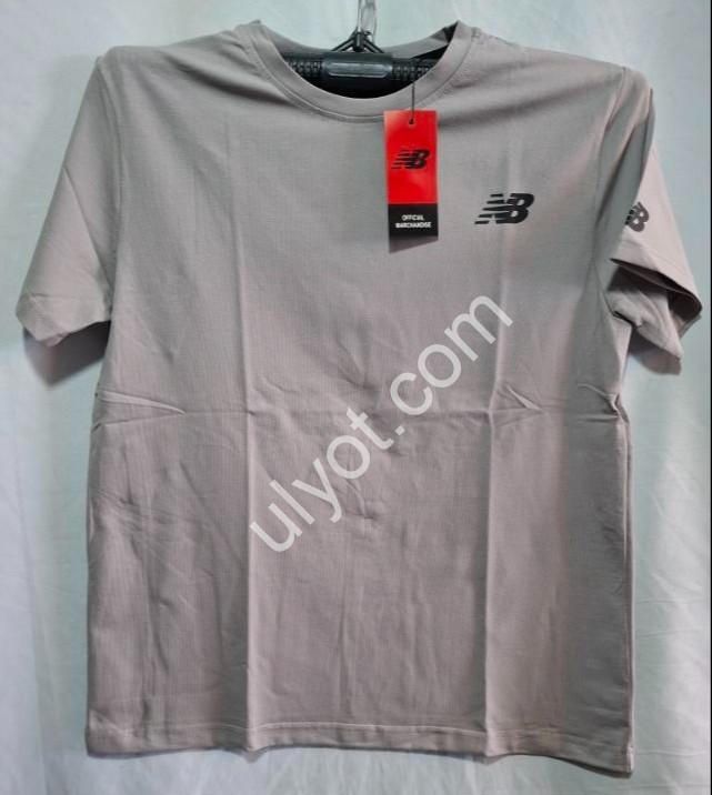 ФУТБОЛКА NB02 (48-56) СВ.СЕРЫЙ 