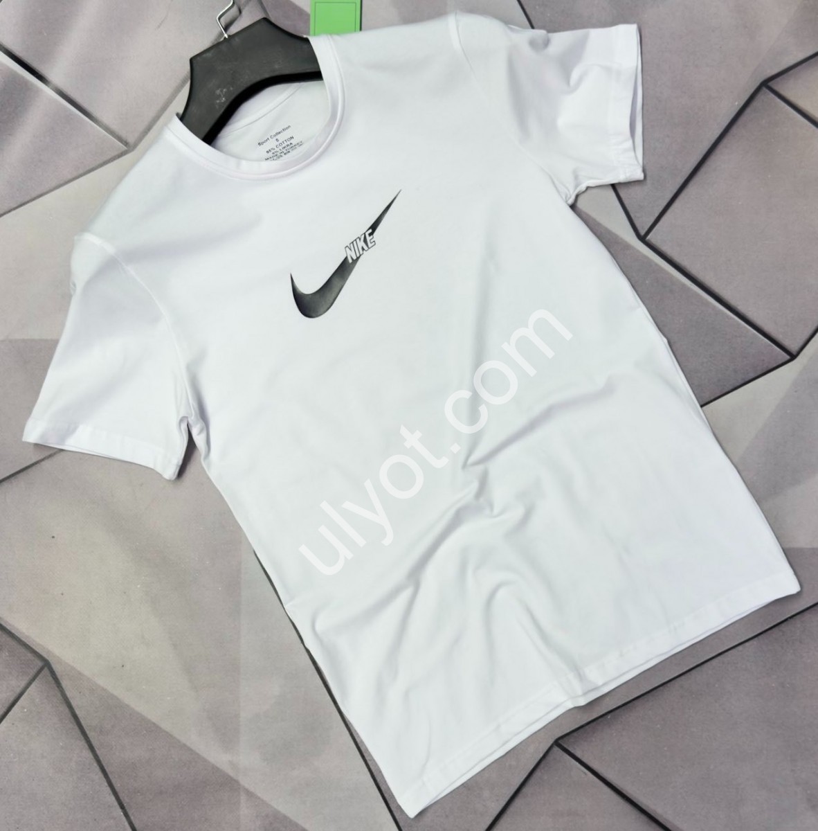 ФУТБОЛКА N02 (S-2XL) БЕЛЫЙ 