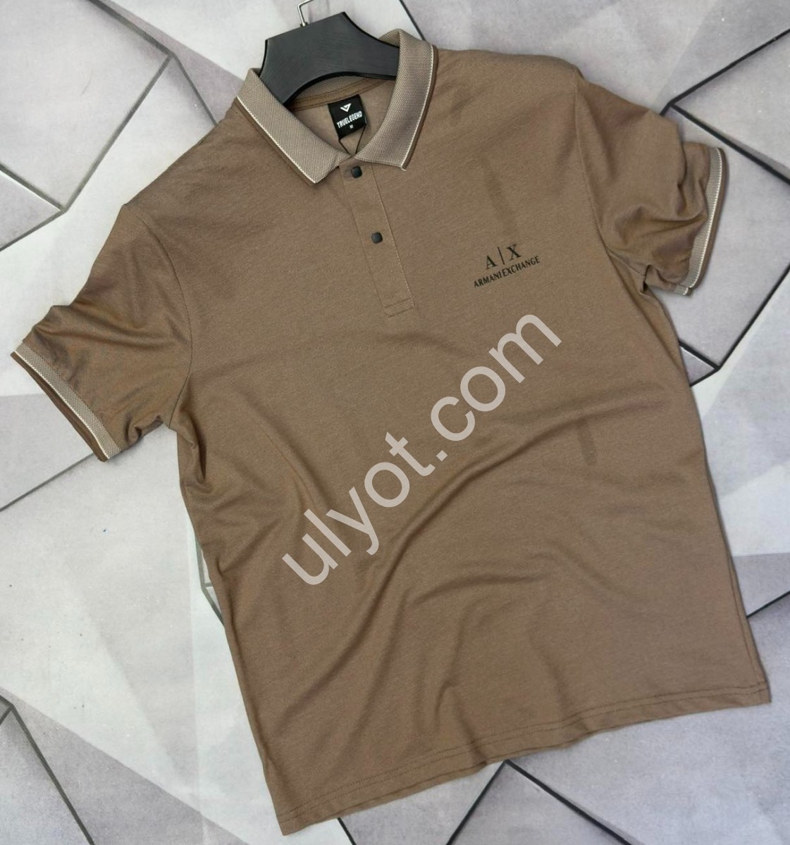ФУТБОЛКА-ПОЛО A07 (S-2XL) МОККО 