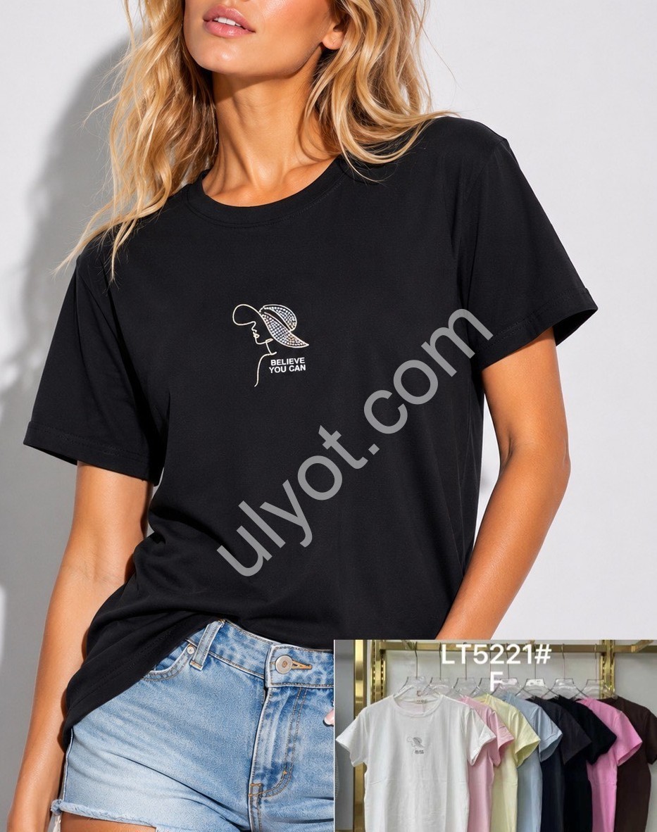 ФУТБОЛКА (ONE SIZE 50-52) МИКС LT5221