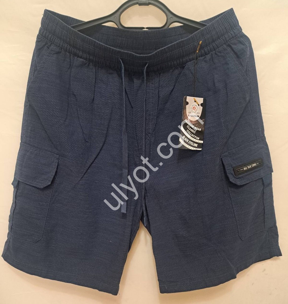 ШОРТЫ (M-3XL) Т.СИНИЙ 3020