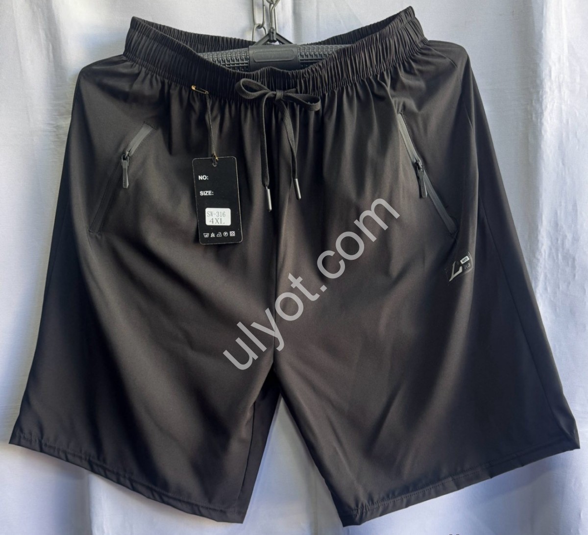 ШОРТЫ (3XL-7XL) ЧЕРНЫЙ 316