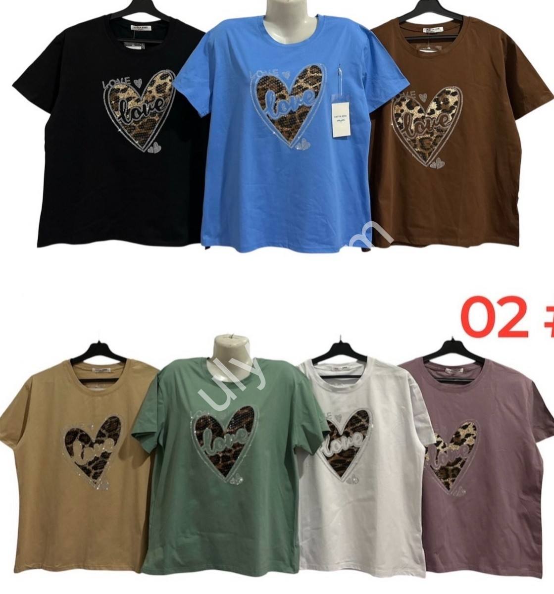 ФУТБОЛКА (ONESIZE 50-54) МИКС 02