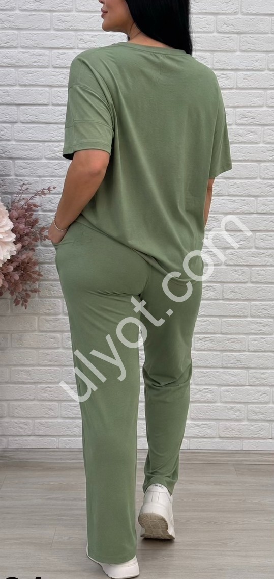 КОСТЮМ CALIFORNIA (XL-5XL) ФИСТАШКА 4431