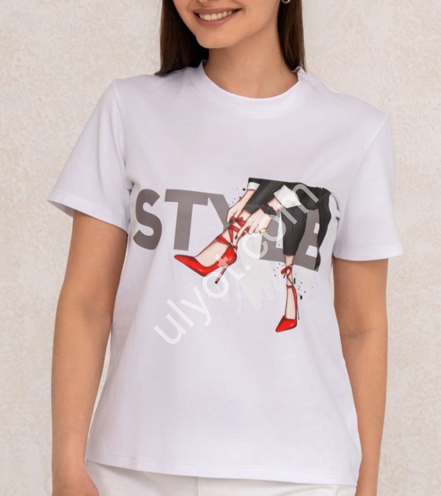 ФУТБОЛКА (SL) STYLE БІЛИЙ