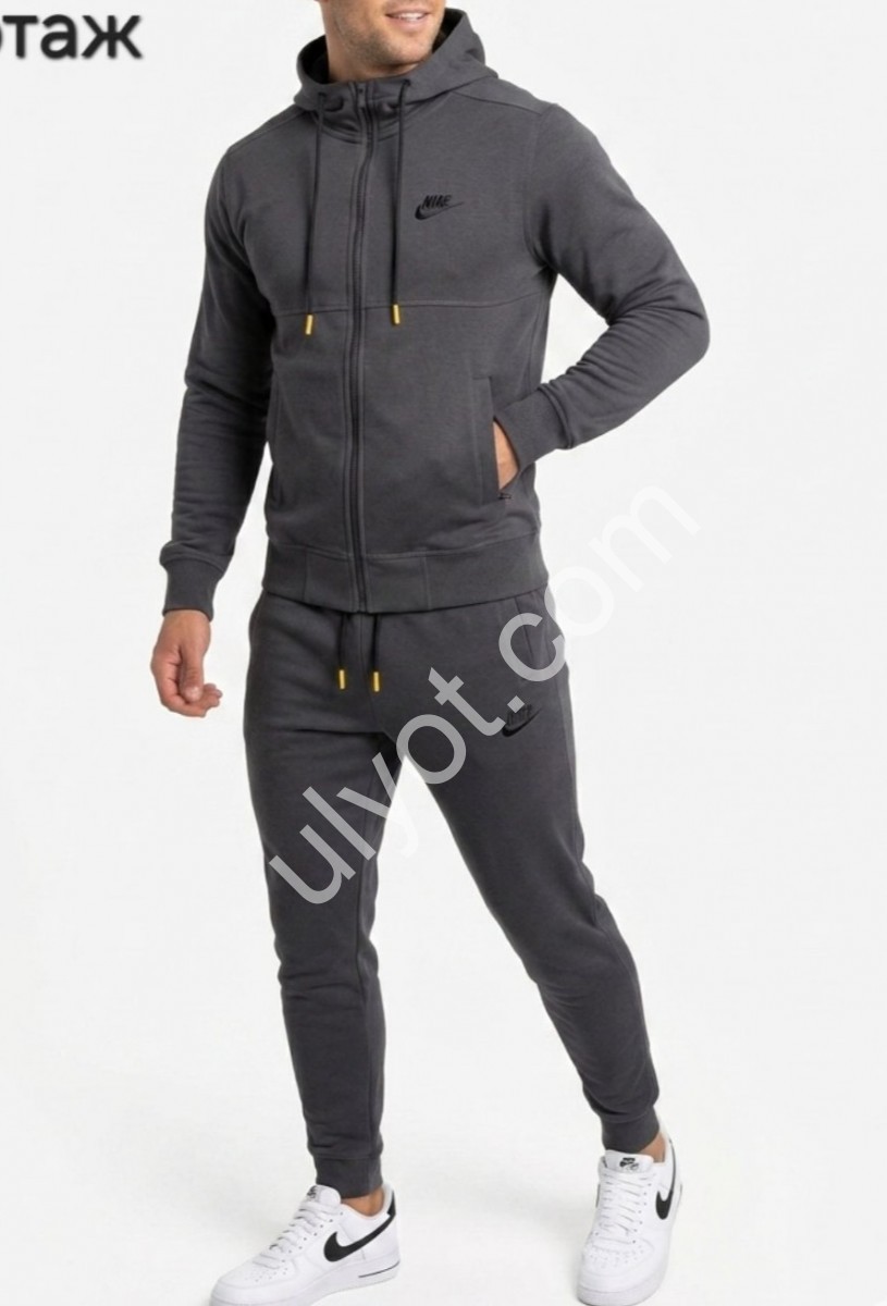 СПОРТ.КОСТЮМ N02 (48-58) МАНЖЕТ СІРИЙ