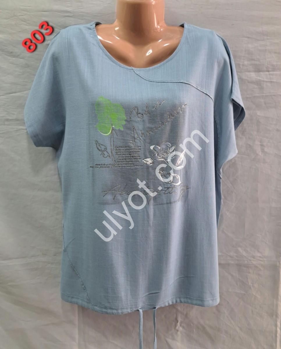 ФУТБОЛКА (ONESIZE 50-58) МИКС 803