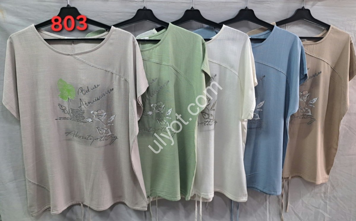 ФУТБОЛКА (ONESIZE 50-58) МИКС 803