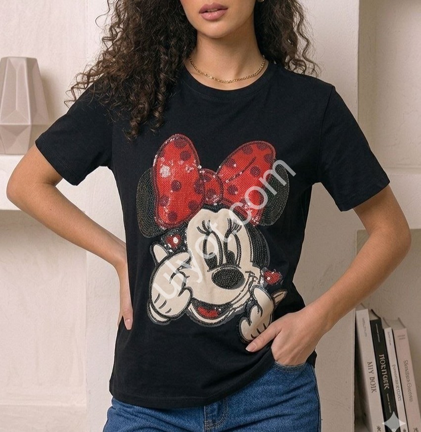 ФУТБОЛКА (OVERSIZE) ПАЄТКИ МІКС 2762-2