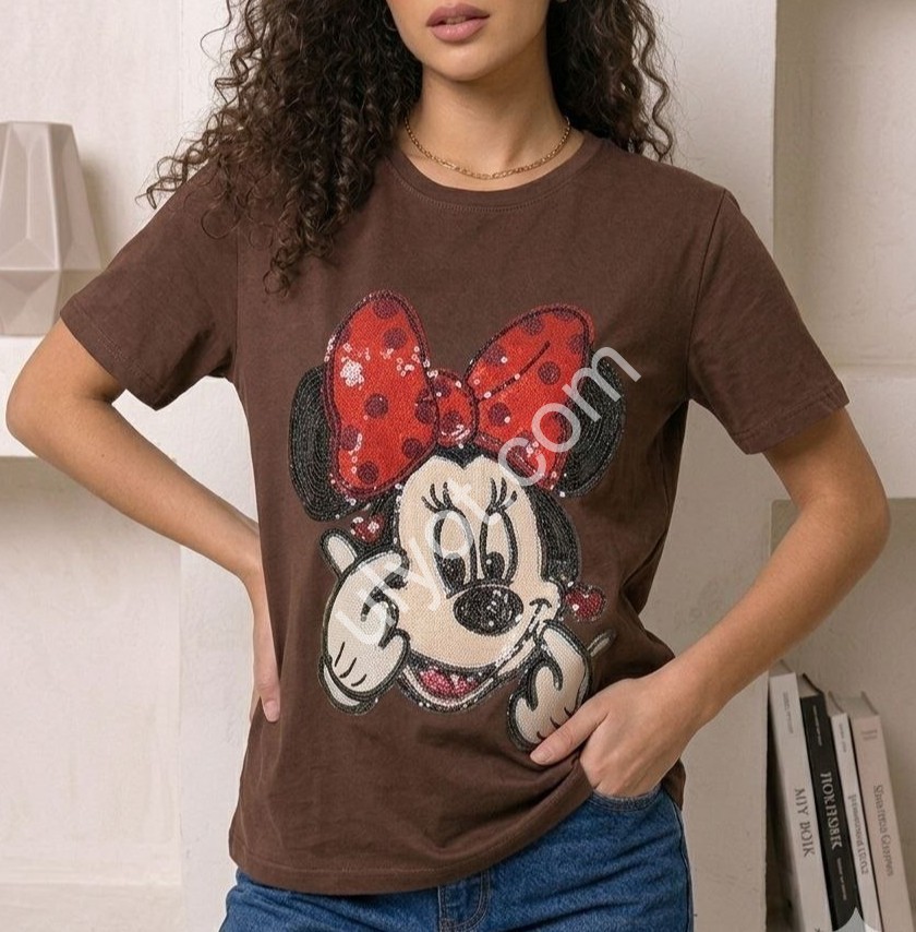 ФУТБОЛКА (OVERSIZE) ПАЄТКИ МІКС 2762-2