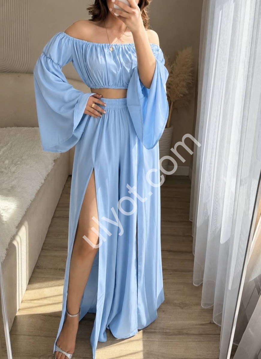 КОСТЮМ (ONE SIZE 42-46) ГОЛУБОЙ 771