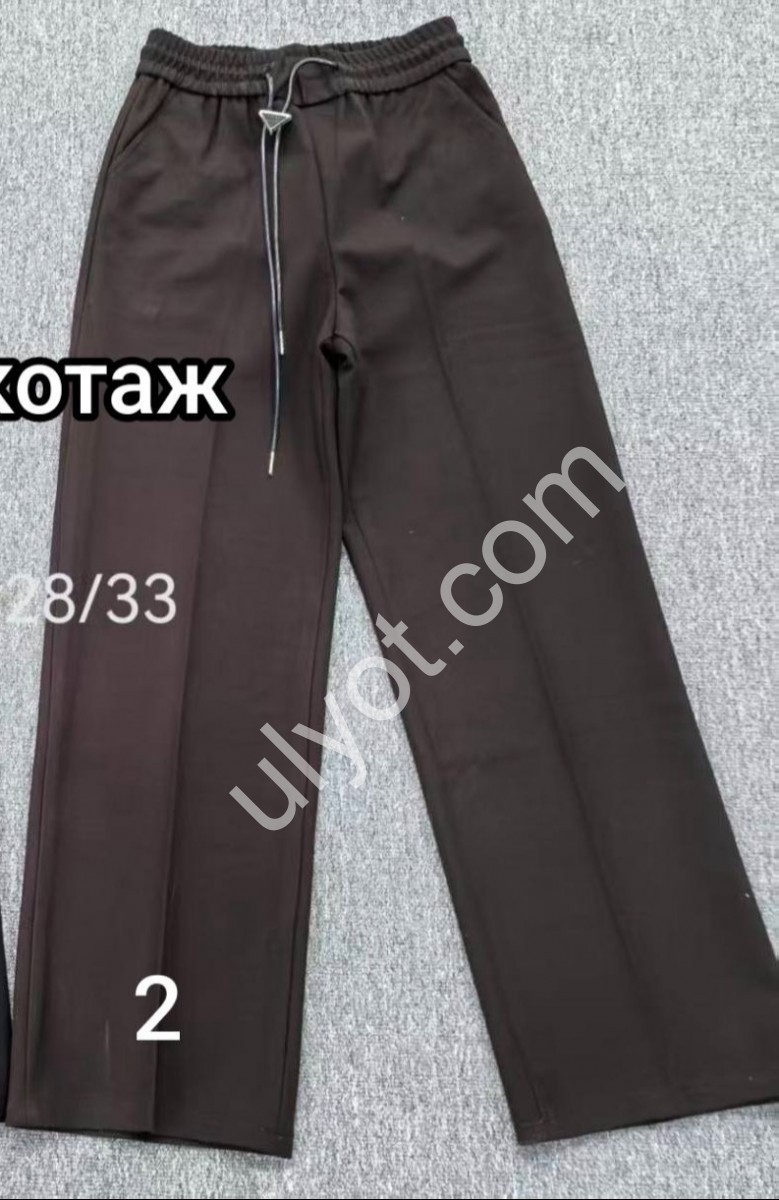 БРЮКИ (28-33) КОРИЧНЕВЫЙ 9102-2