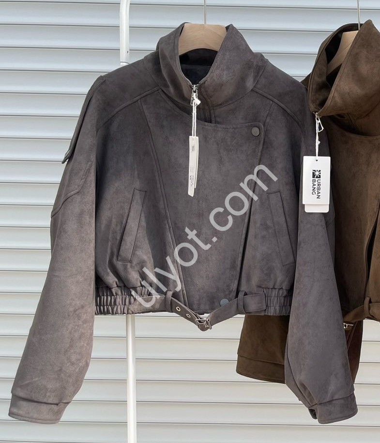 КУРТКА (M-2XL) СЕРЫЙ 606