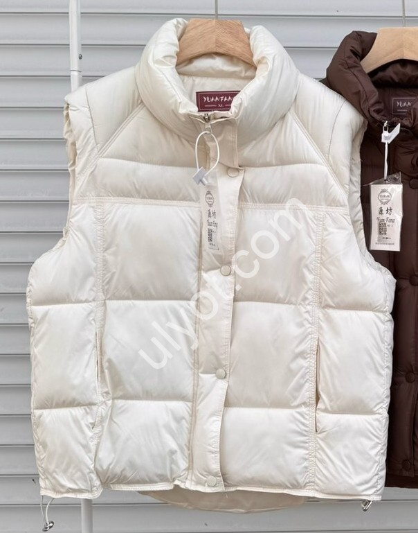 ЖИЛЕТКА (XL-4XL) МОЛОЧНИЙ 609