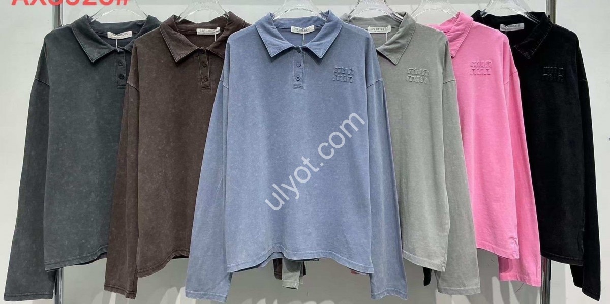 ЛОНГСЛІВ (ONE SIZE 46-50) МІКС AX3926