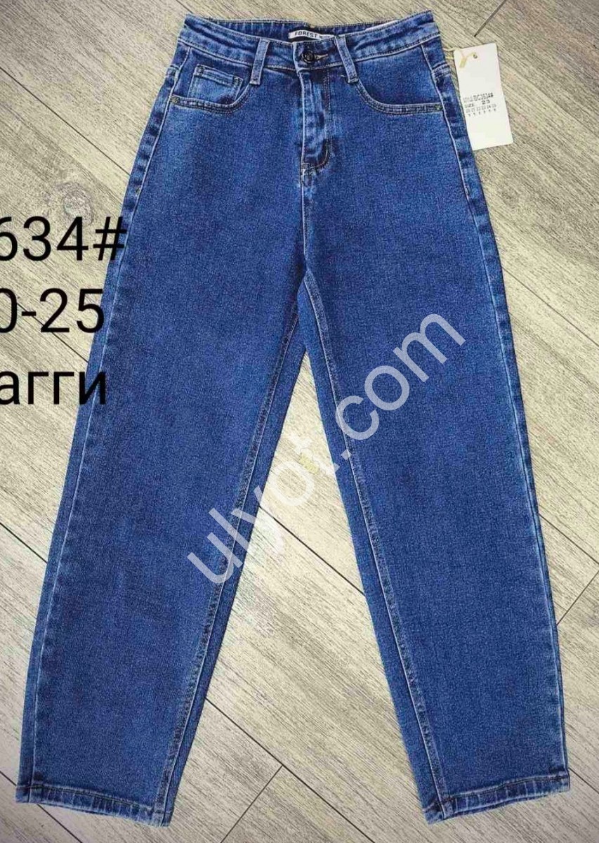 ДЖИНСИ FOREST (20-25) Т.СИНІЙ 3634