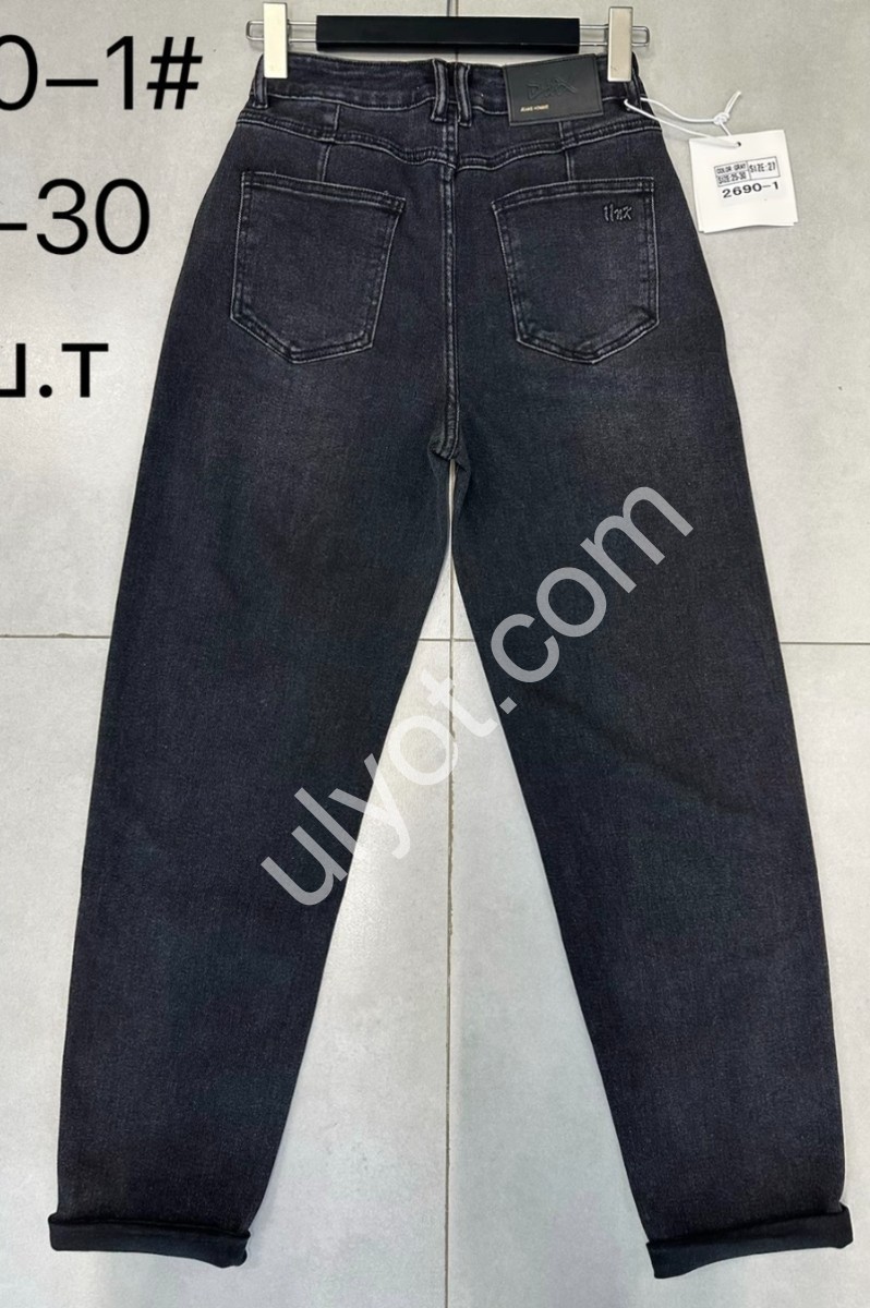ДЖИНСЫ (25-30) ГРАФИТ 2690-1