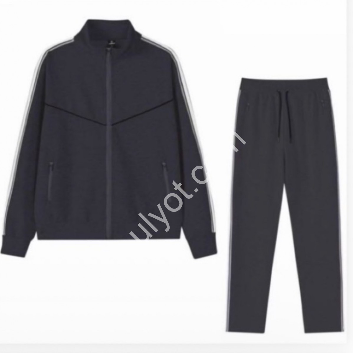 КОСТЮМ AUDSA (2XL-6XL) ПРЯМИЙ ГРАФІТ A215-1