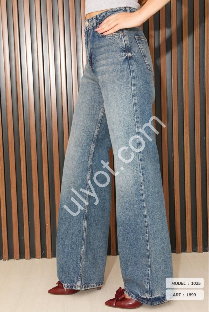 ДЖИНСЫ WOMAN DENIM (34-42) СИНИЙ 1025/1899