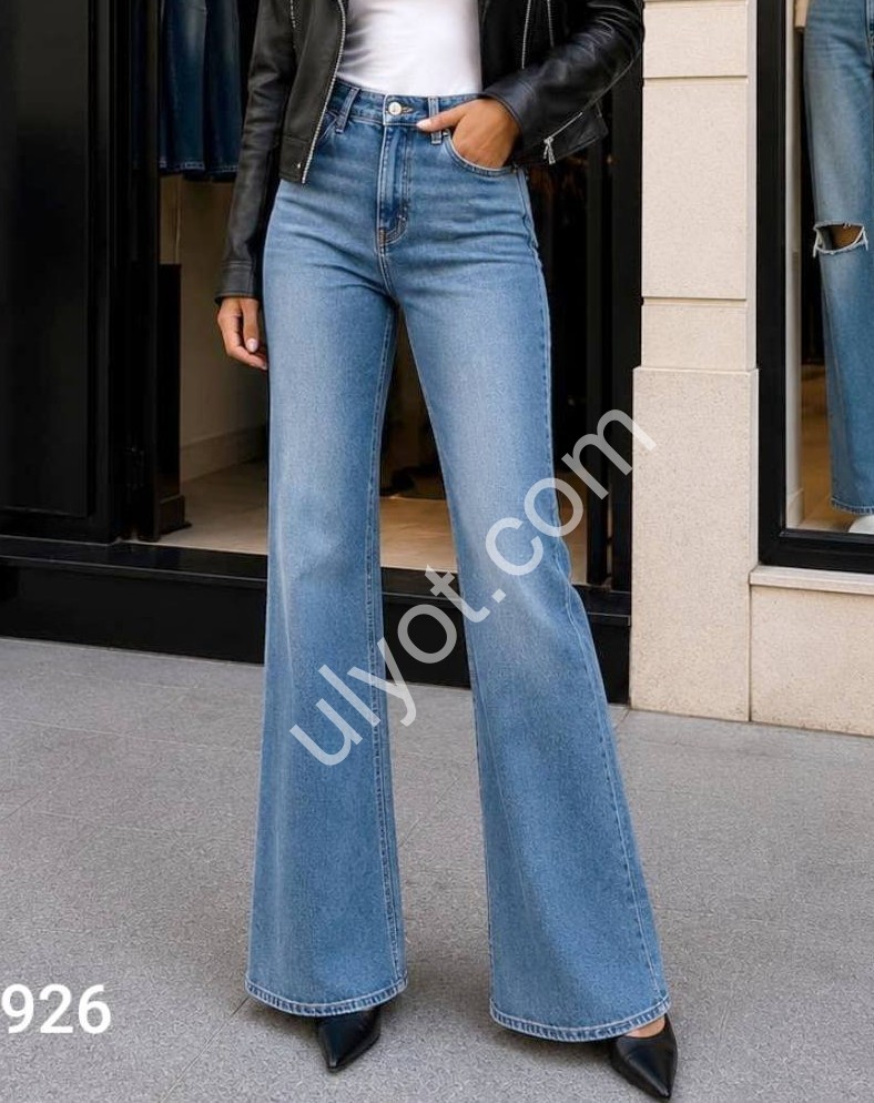 ДЖИНСЫ WOMAN DENIM (34-42) СИНИЙ 308/1926