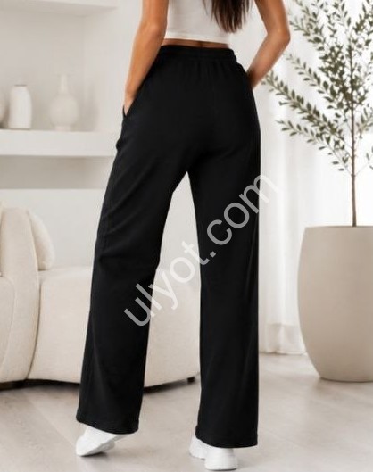 ШТАНЫ (2XL-6XL) ПРЯМОЙ ЧЕРНЫЙ 105