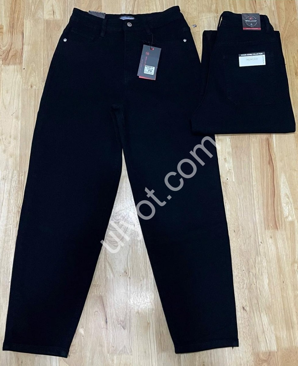 ДЖИНСЫ RELUCKY (28-33) ЧЕРНЫЙ M0633-3